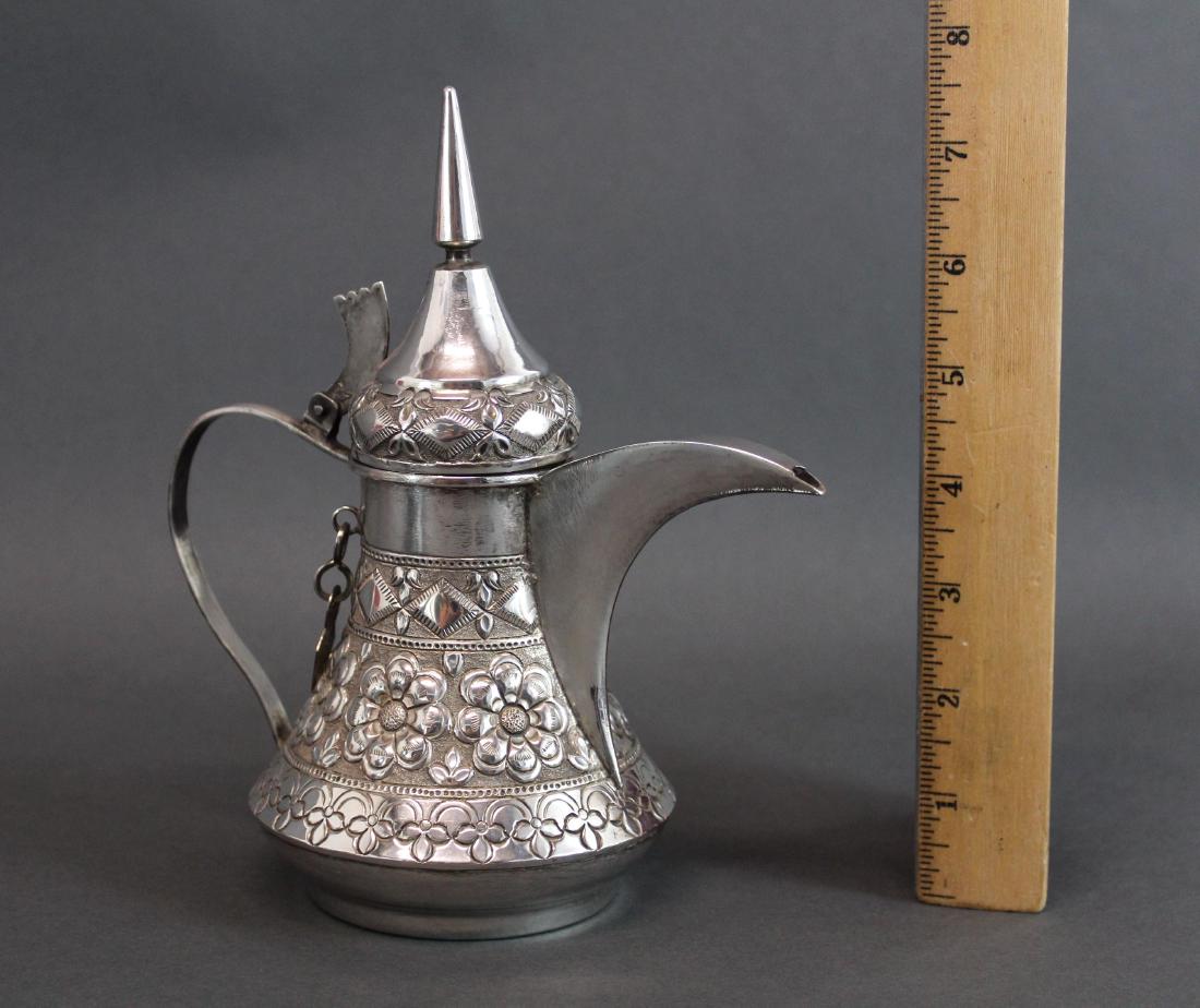 Antique Sterling Silver DALLUH Arabic Coffee Pot (1 of 10)