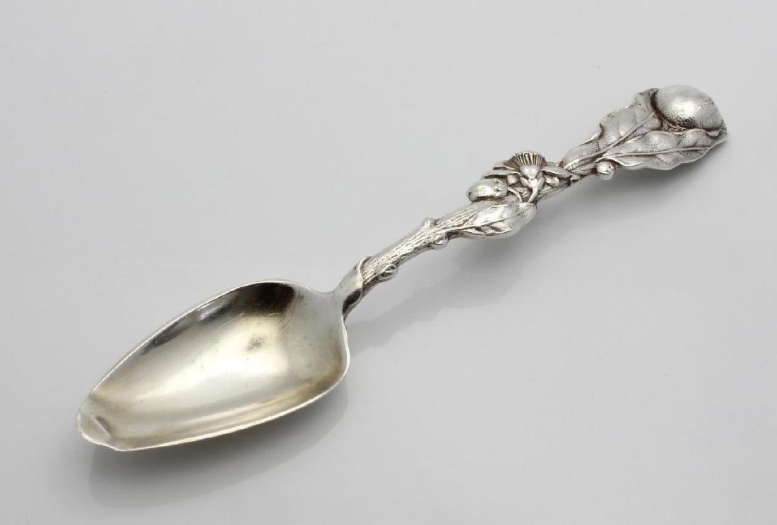 Antique Holmes Edward Sterling Silver Grapefruit Spoon (1 of 4)