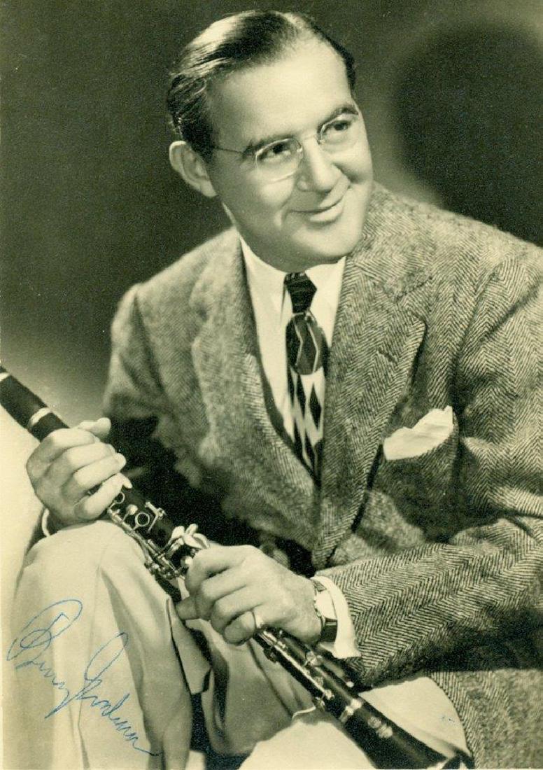 Vintage Publicity Photo Autograph Benny Goodman Jazz (1 of 3)