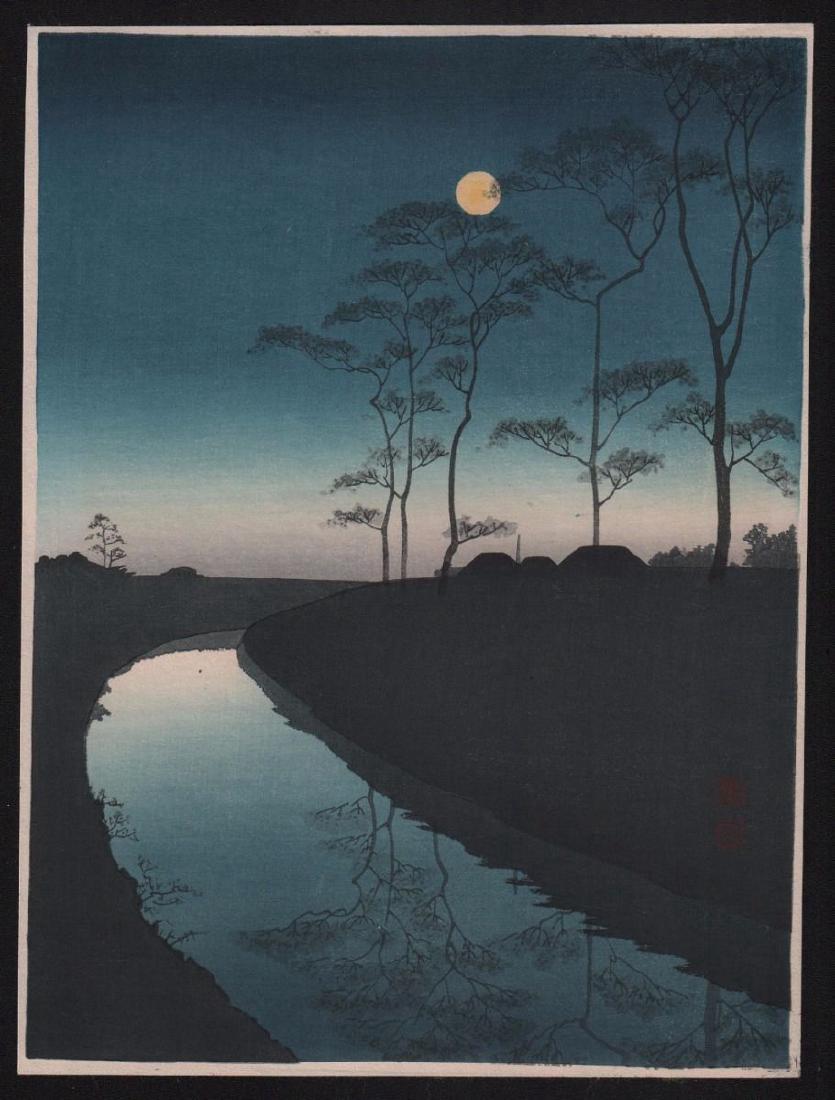 Koho Shoda Woodblock River Runs Through It (1 of 1)
