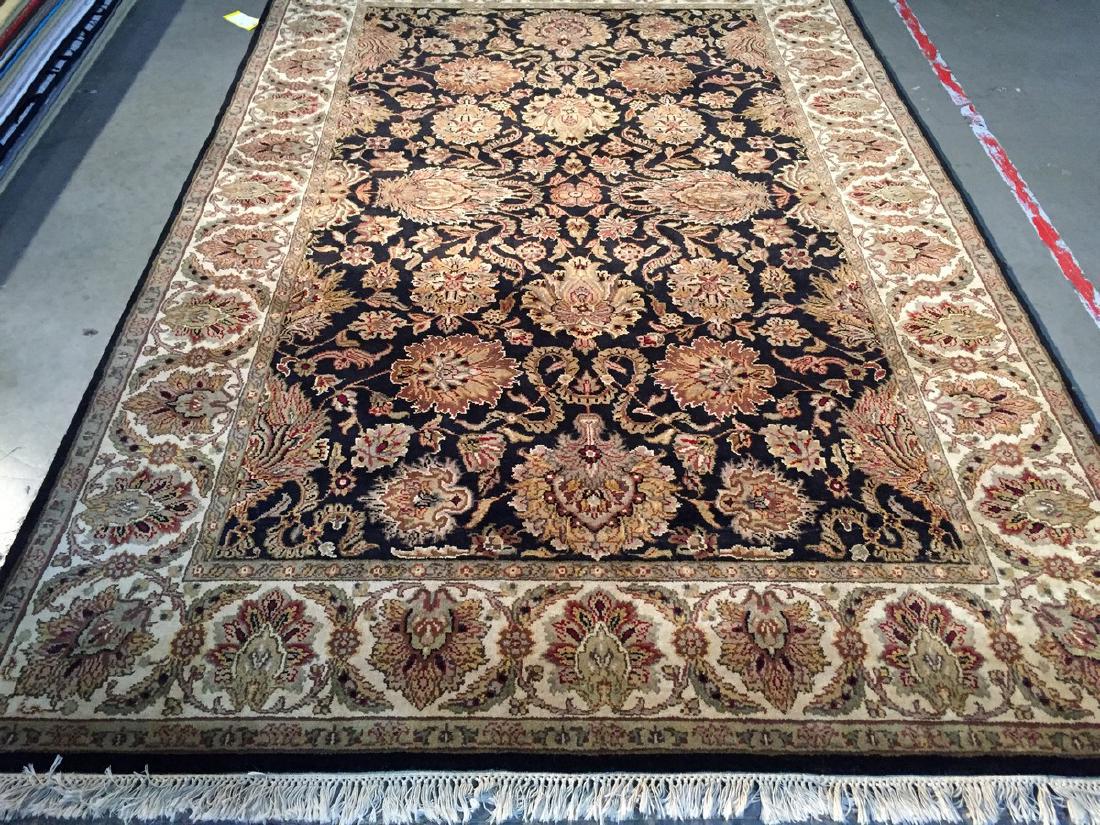 Authentic Hand Knotted Wool Agra Rug 6x9 (1 of 8)