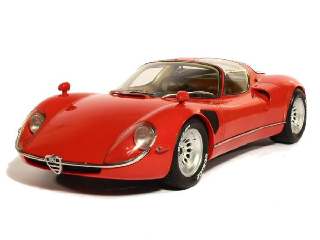 Alfa Romeo Gran Sport 1/12 スケール 未組立キット Bandai Japan 8005 Alfa Romeo Gran Sport Zagato 1:12 Scale
