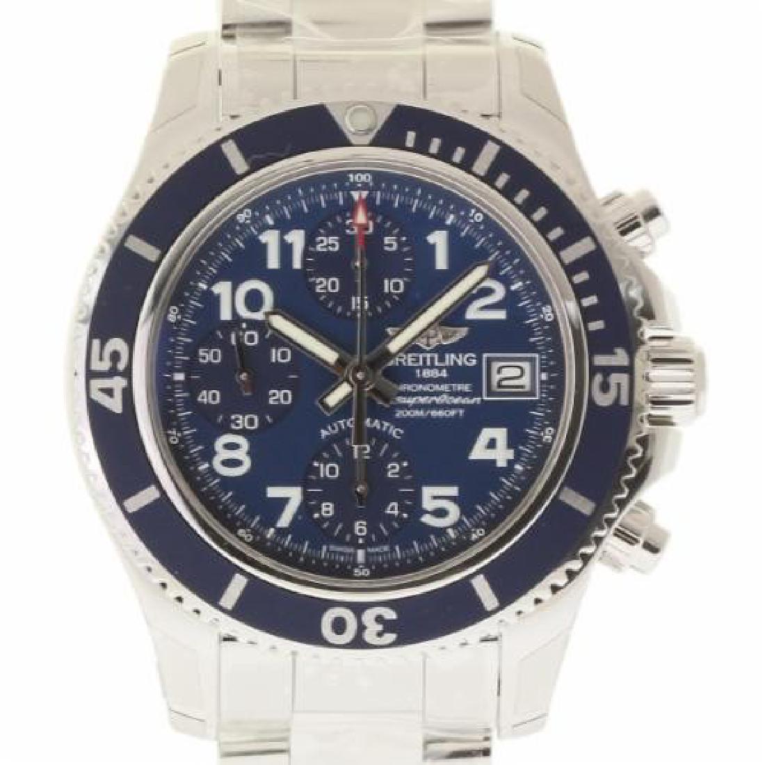 Breitling New Superocean Steel Blue Watch (1 of 6)