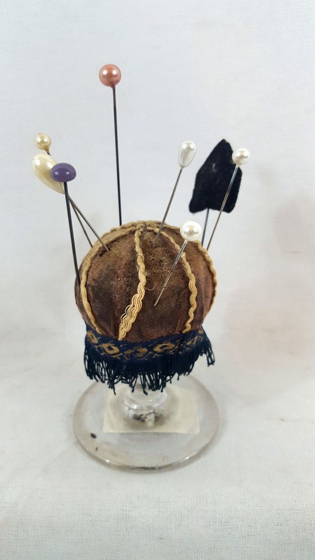 Make-do Pin Cushion Circa 1900 (1 of 2)