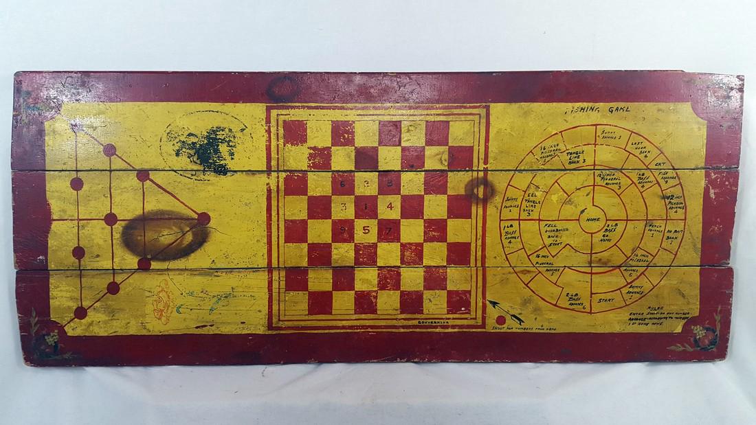 Signed Game Board 1936 (1 of 8)