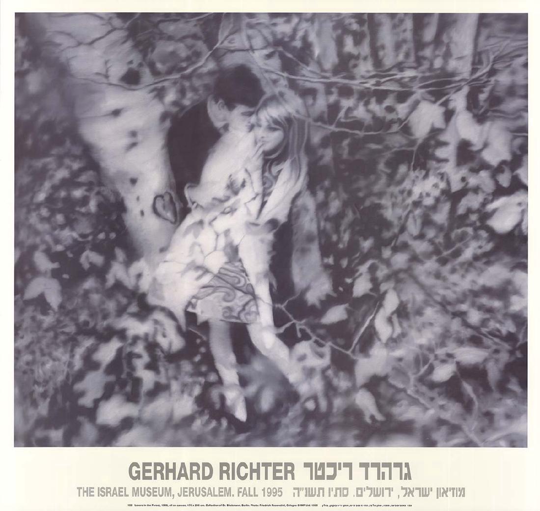 Gerhard Richter Offset Lithograph Lovers in the Forest (1 of 1)