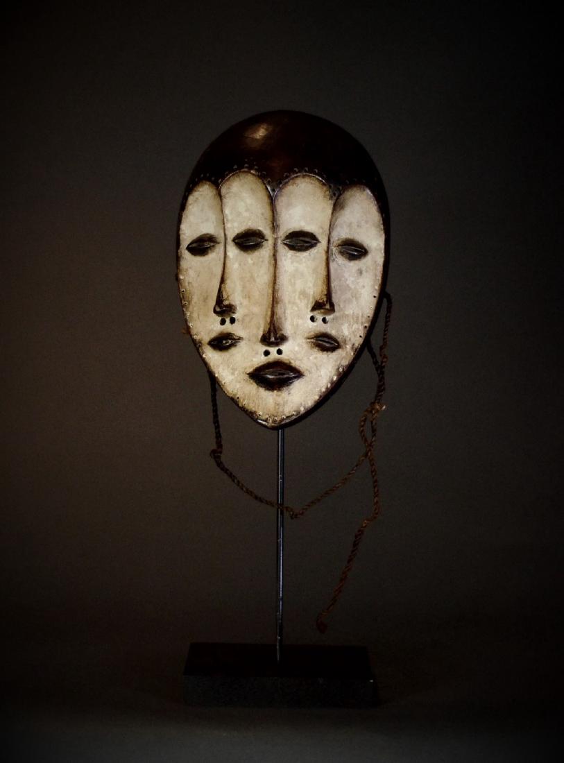 African Tribal Four Faced LEGA Bwami Society Mask (1 of 10)