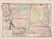 Hardesty: Antique Map Nebraska Dakota Montana Wyoming - 2