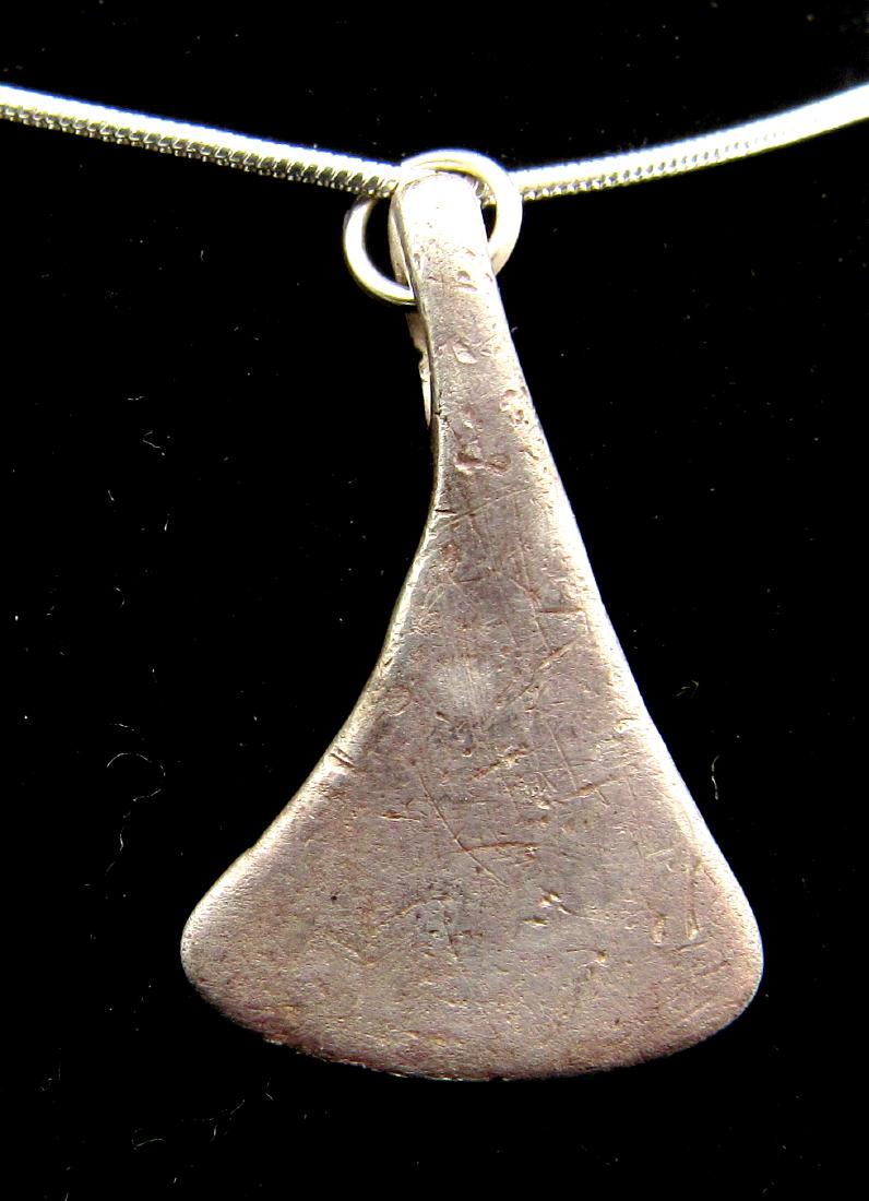 Viking Silver Warrior's Axe Pendant (1 of 2)