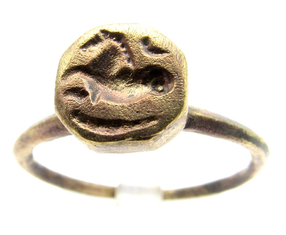 Roman Seal Ring with Animal Motif (1 of 3)