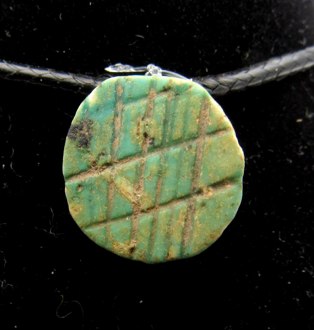 Ancient Egyptian Scarab with Hieroglyphs: Date: ca. 1500 BC Material: Stone Provenance: Obtained from an old British collection, purchased from a gentleman in London. Dimensions: 13mm: 1.2grams Ancient Egyptian Scarab with Hieroglyphs, Expert