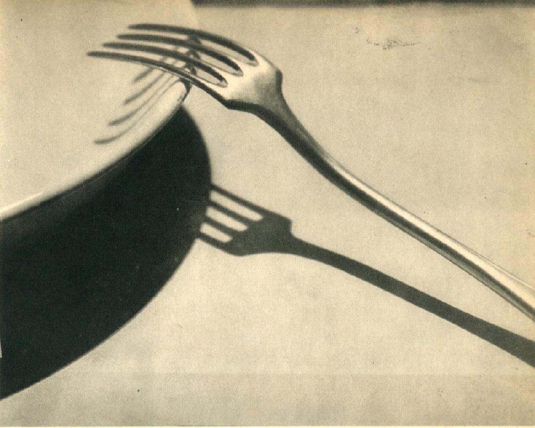 ANDRE KERTESZ - The Fork: Artist: ANDRE KERTESZ Print Title: The Fork Medium: Sheet-Fed Gravure Printed in 1930 Printed in France Image size approx. 6.5 x 5.25 inches Andre Kertesz(1894-1985) born Kertesz Andor, was a Hungaria