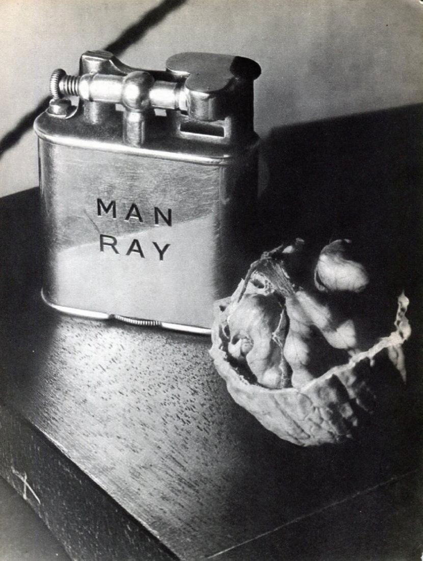 MAN RAY - Lighter: Artist: MAN RAY Print Title: Lighter Medium: Sheet-fed Gravure Printing Date: 1934 Printed in France Image size approx. 8 x 10.5 inches Man Ray, original name Emmanuel Radnitzky, was born on August 27