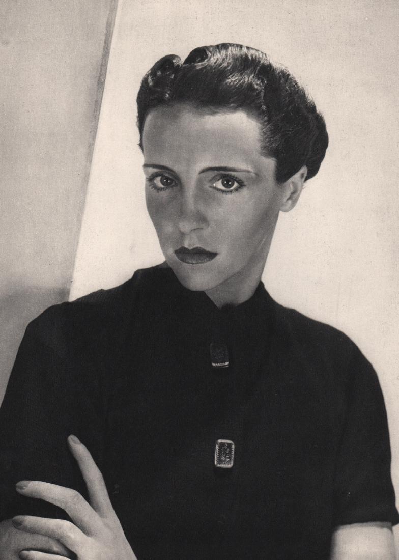 PHILIPPE POTTIER - Portrait of Mlle. Eve Curie: Artist: PHILIPPE POTTIER Print Title: Portrait of Mlle. Eve Curie Medium: Sheet-fed Gravure Printing Date: 1939 Printed: France Image size approx. 7 x 9.5 inches No Reserve: This lot starts at $1 and 
