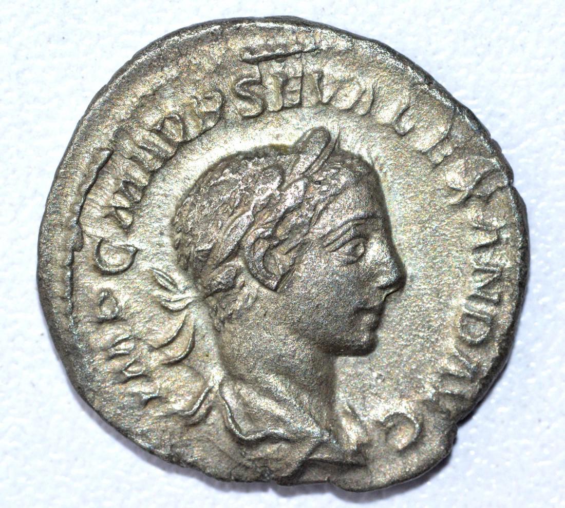 Alexander Severus AR Denarius, rv. Providentia (1 of 2)