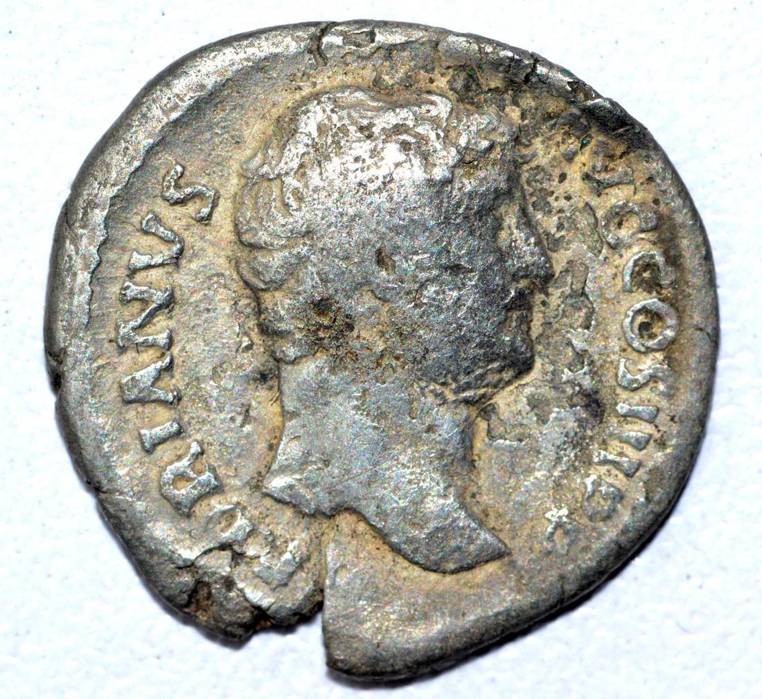 Hadrian AR Denarius, rv. Germania (1 of 2)