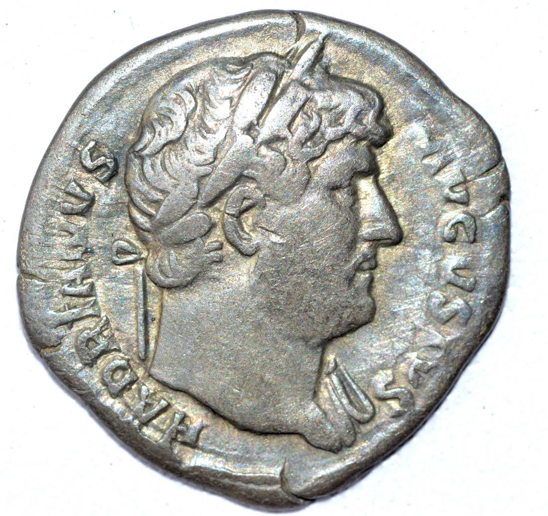 Hadrian AR Denarius, rv. Pudicitia (1 of 2)
