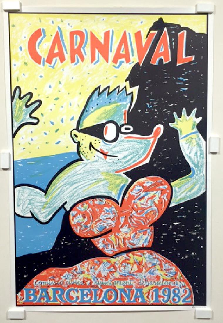 Carnaval Barcelona Original Vintage Poster (1 of 1)