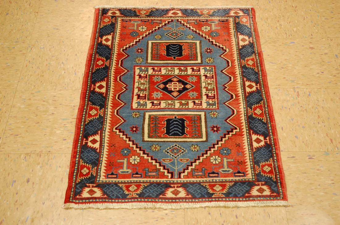 Caucasian Kazak Design Caucasian Rug 2.4x3.5 (1 of 7)