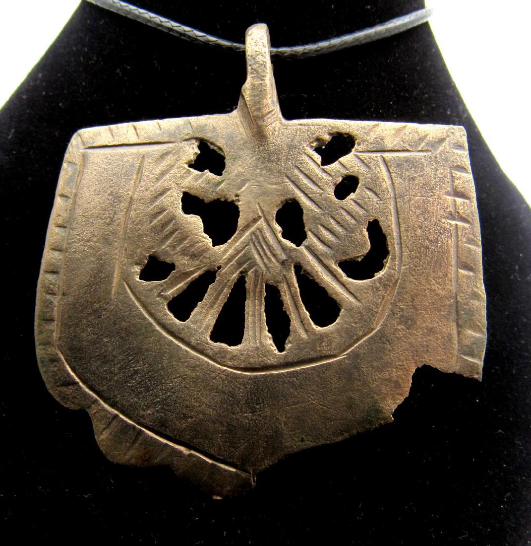 Medieval Viking Open-work Pendant (1 of 2)