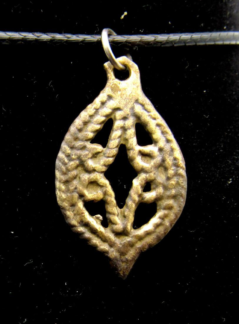 Medieval Viking Open-work Pendant (1 of 2)