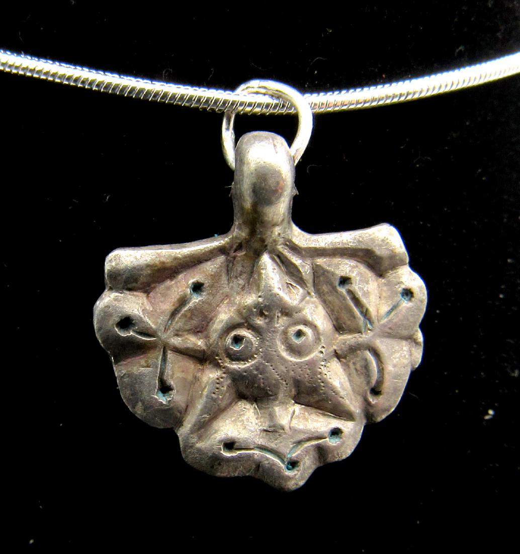 Medieval Viking Pendant With Griffon Head (1 of 2)