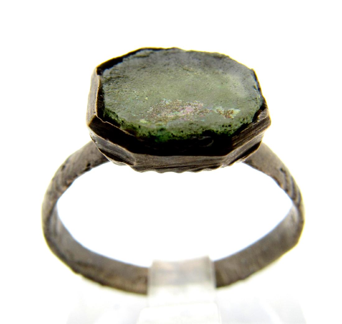 Medieval Ring With Glass in the Bezel (1 of 3)