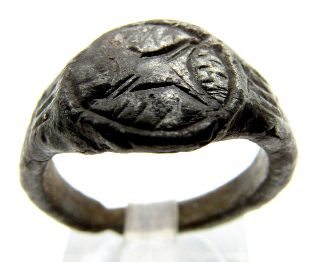 Medieval Crusaders Ring With the Star of Bethlehem (1 of 3)