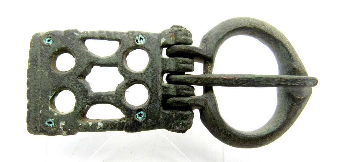 Ancient Roman Legionary Open-work Buckle (1 of 2)