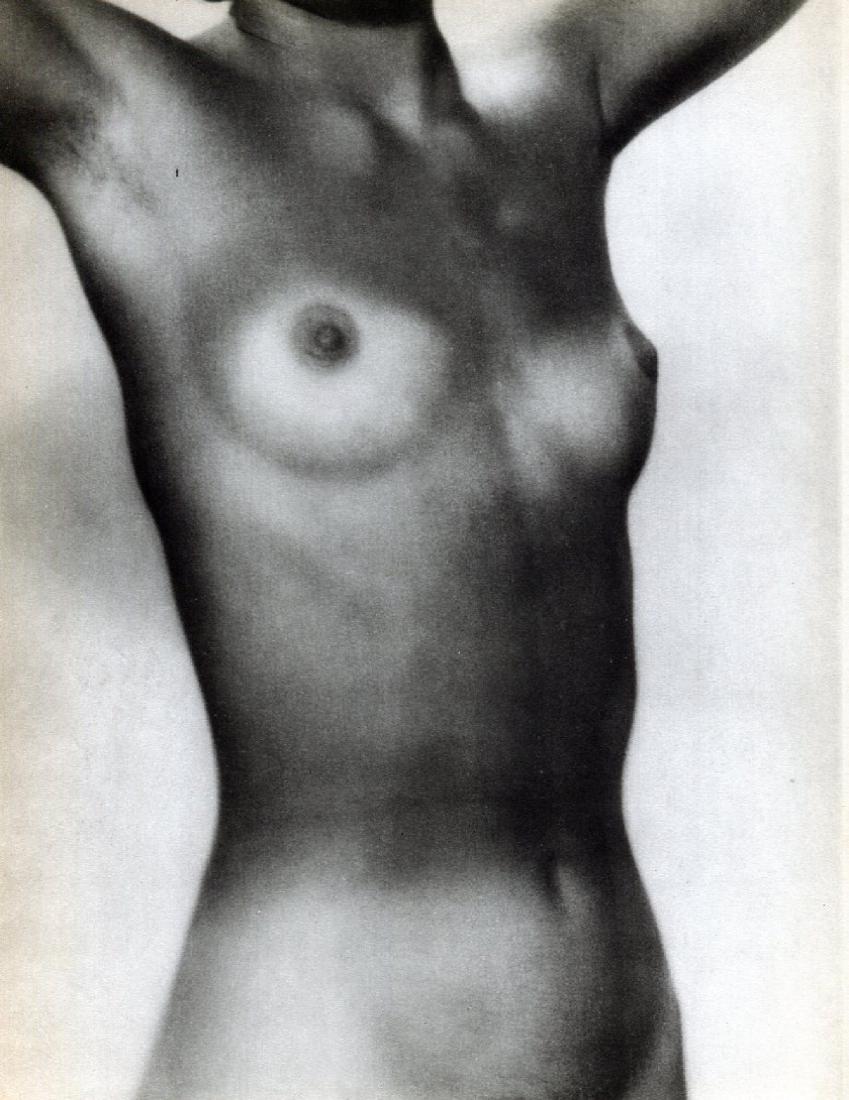 MAN RAY - Nude: Artist: MAN RAY Print Title: Nude Medium: Sheet-fed Gravure Printing Date: 1934 Printed in France Image size approx. 8.5 x 11 inches Man Ray, original name Emmanuel Radnitzky, was born on August 27, 1