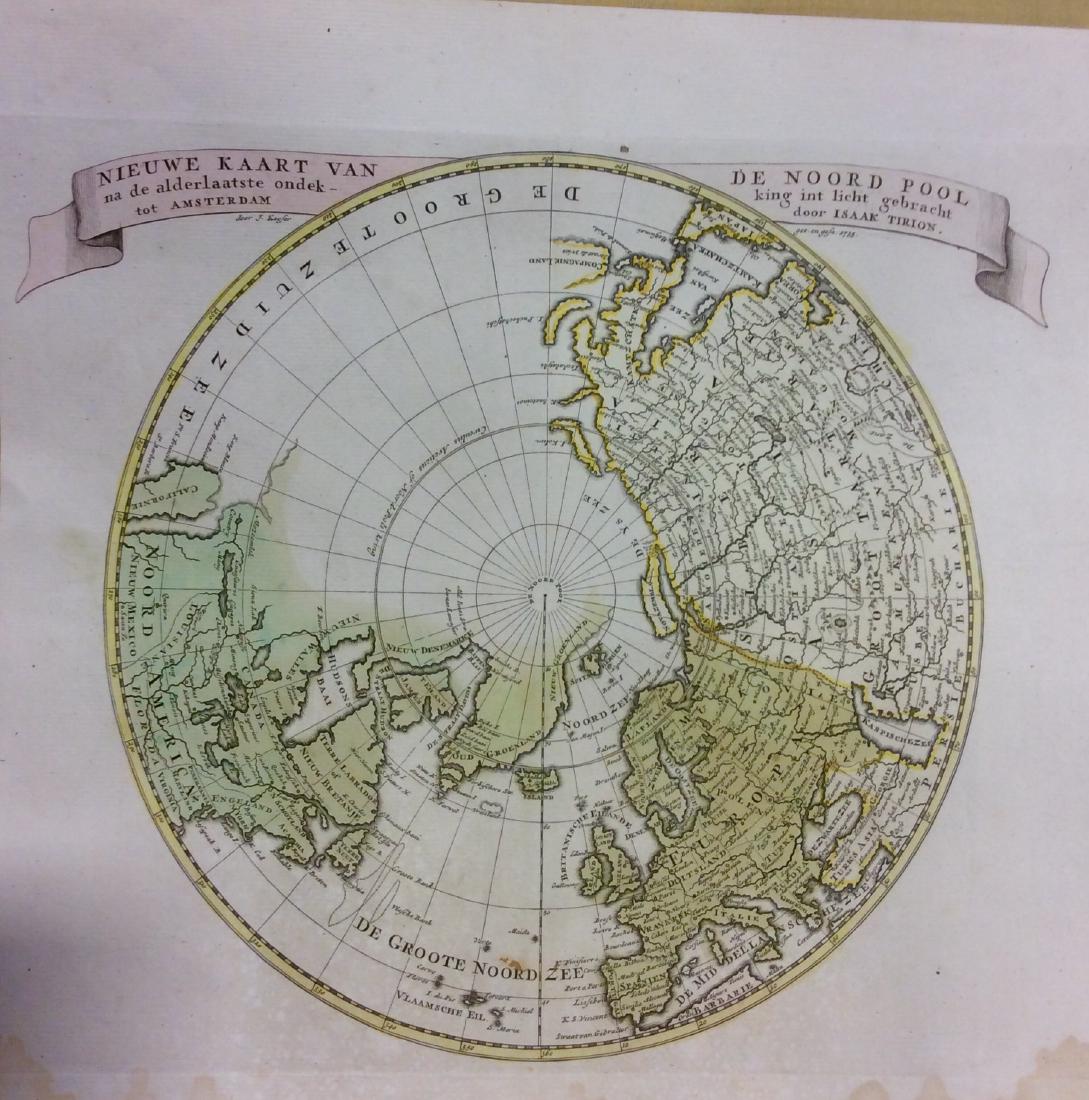 Tirion: Antique Map of North Pole & Northern Regions (1 of 1)