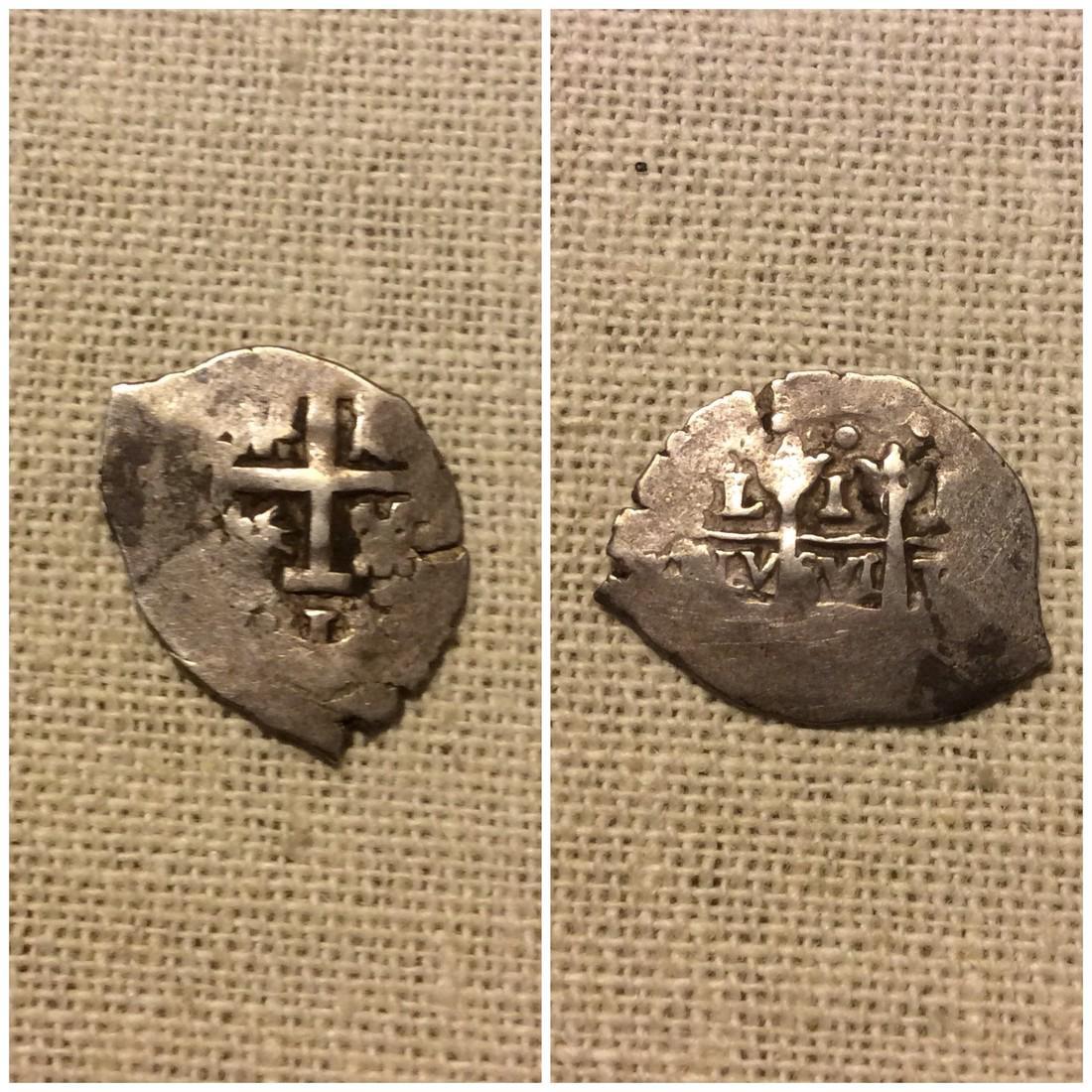 Spanish 'pieces of Eight' Coin (1 of 1)