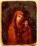 Our Lady Hodegetria of Kasan Antique Icon, 19th C