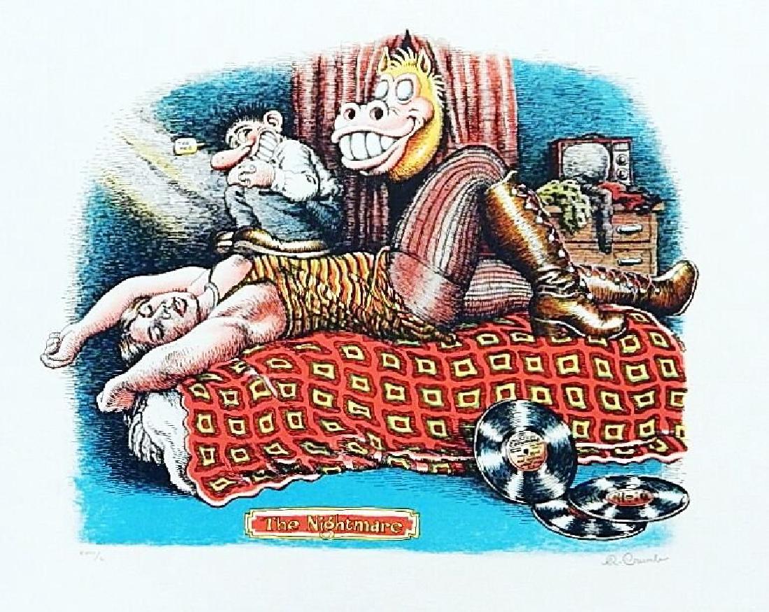 R. Crumb The Nightmare SIGNED Limited Edition Print (1 of 3)