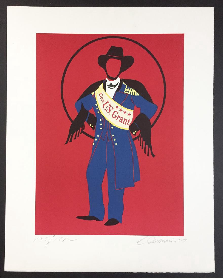 Robert Indiana General U.S. Grant Lithograph (1 of 1)