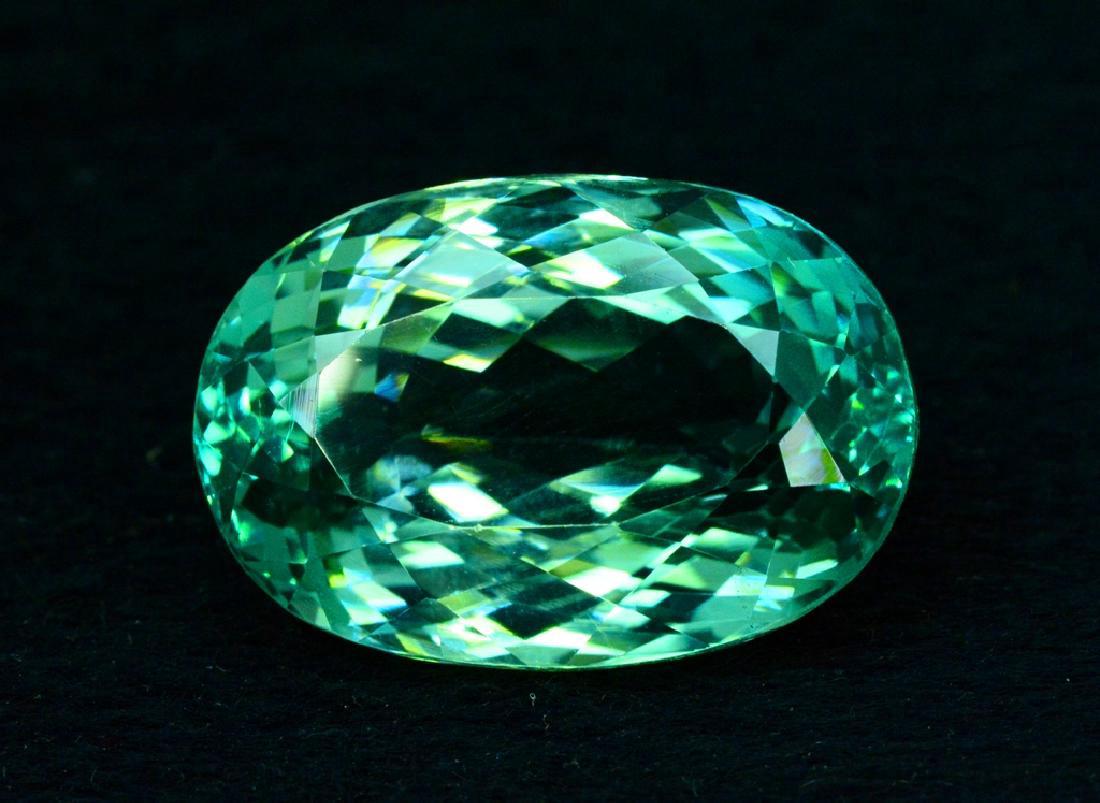 38.90 Carat Loose Lush Green Kunzite Gemstone (1 of 4)