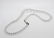 Vintage Art Deco Sterling Silver Crystal Bead Necklace - 4