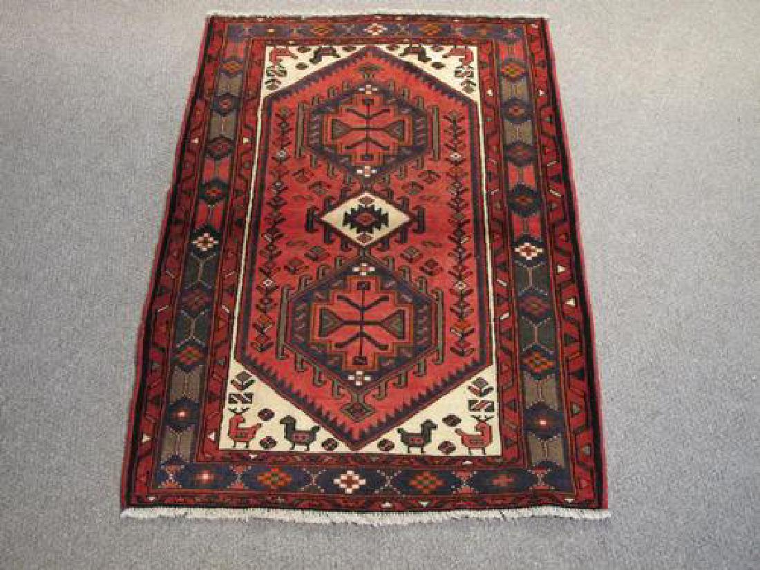 Exquisite Semi Antique Persian Tabriz Rug 3.5x5 (1 of 5)