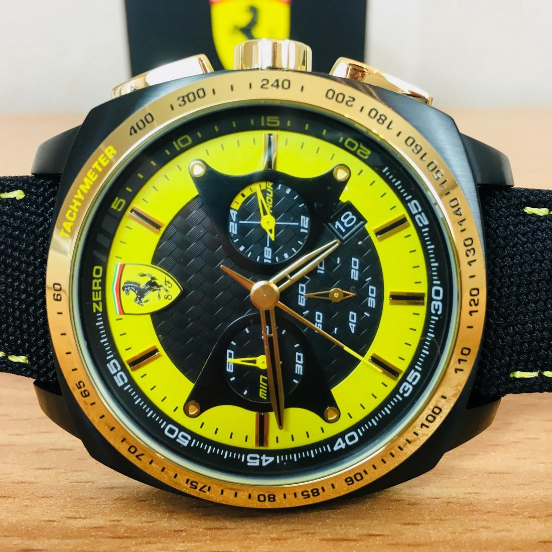 Scuderia Ferrari Aero Evo Men’s Chronograph Watch (1 of 7)