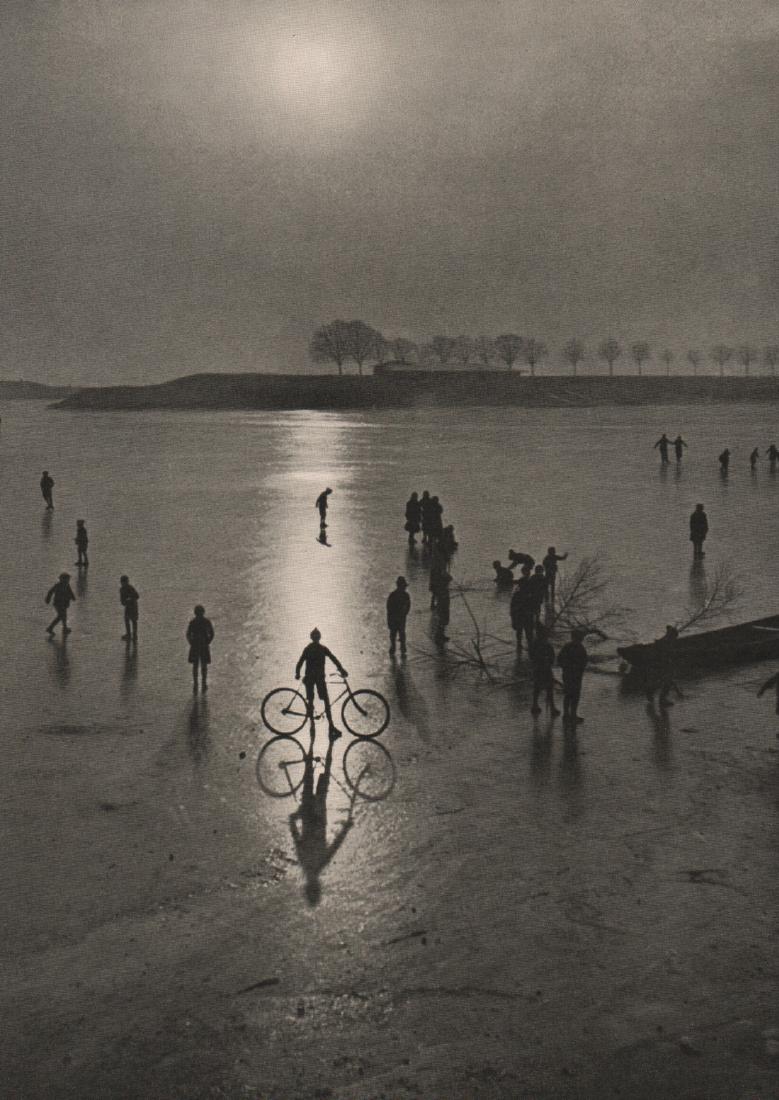 FRITZ SCHWABLE - Bicycle: Artist: FRITZ SCHWABLE Print Title: Bicycle Printing Date: 1935 Medium: Photoengraving Printed in: Germany Image Size: 8.5” x 6” No Reserve: This lot starts at $1 and has no reserve as a courtesy 