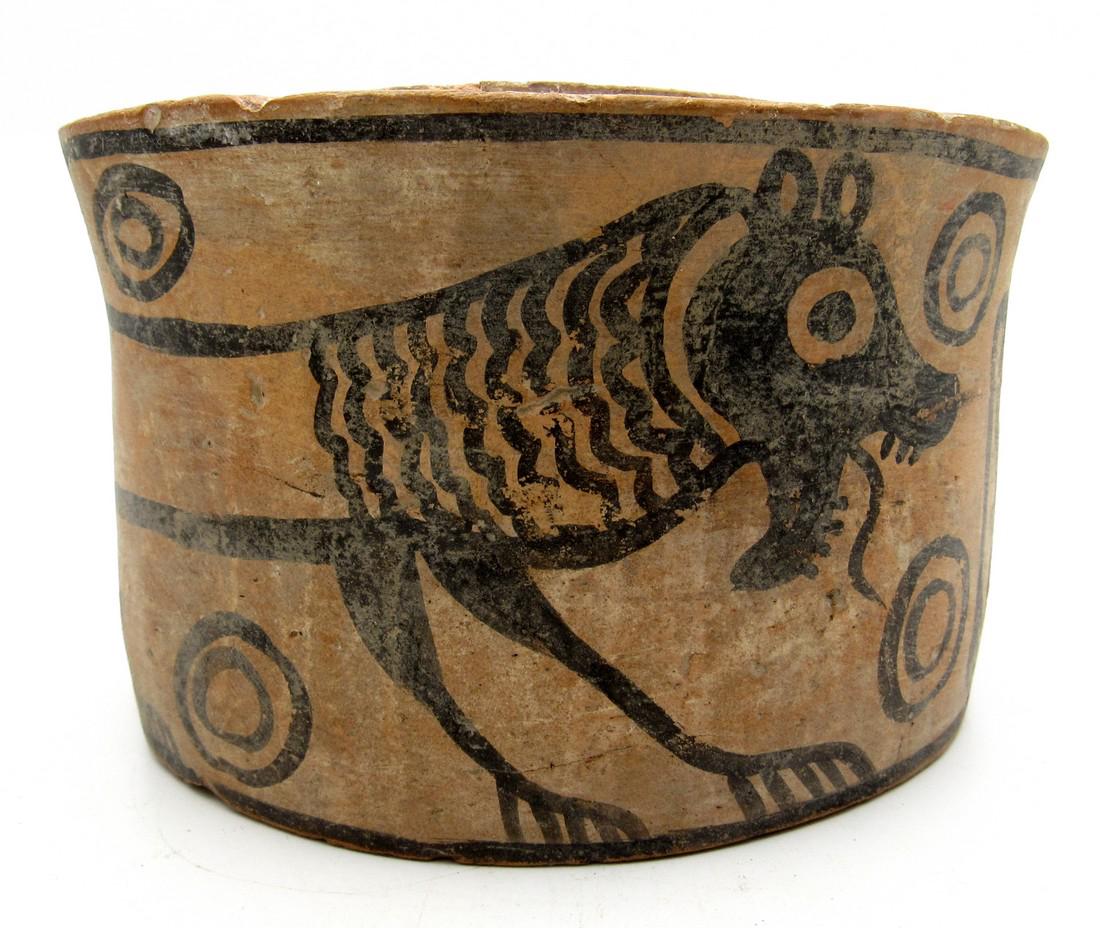 Ancient Indus Valley Jar with a Lion & Bird Motif (1 of 4)