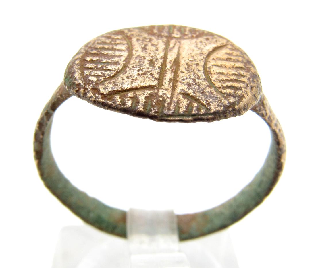 Medieval Crusaders Ring With Star of Bethlehem (1 of 3)