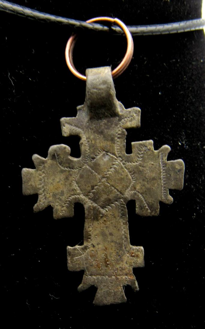 Medieval Crusaders Holy Land Cross Pendant (1 of 2)