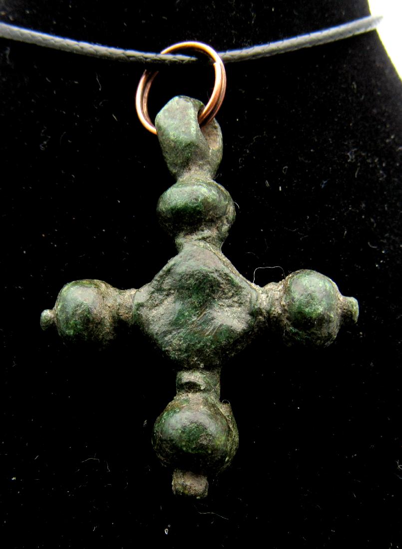 Medieval Viking Cross Pendant (1 of 2)