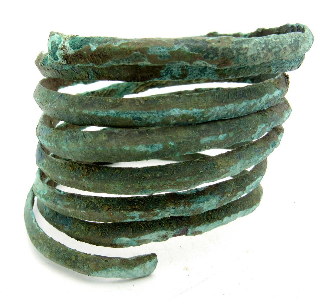 Medieval Viking Coiled Snake Bracelet (1 of 4)