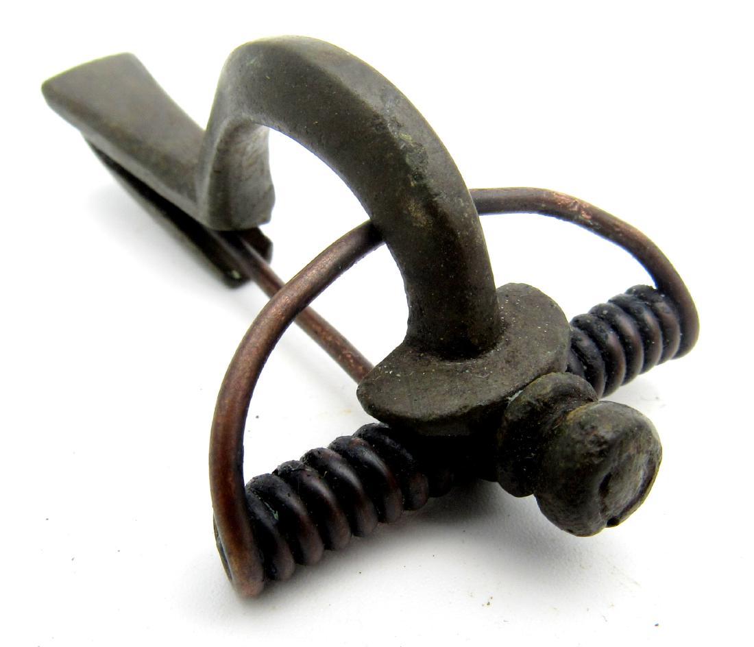 Ancient Roman Bow Brooch (1 of 3)