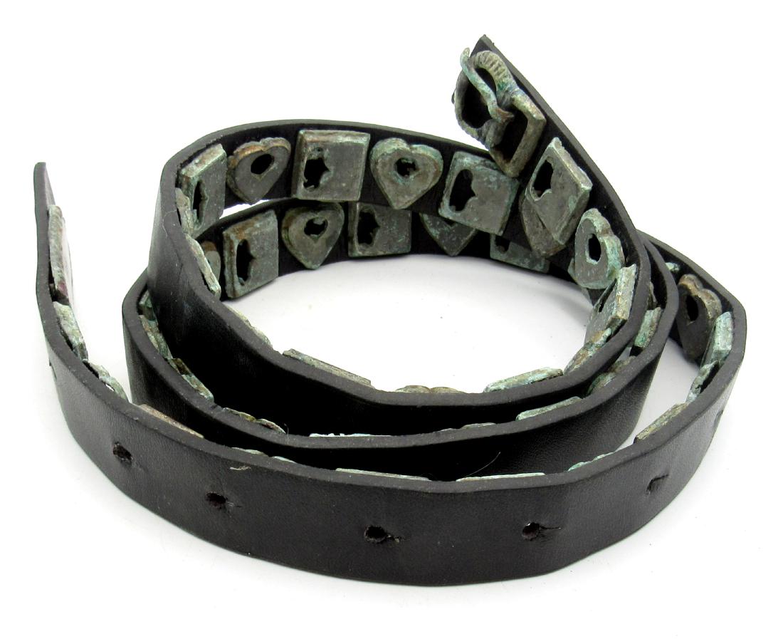 Medieval Viking Belt with Mounts (1 of 5)