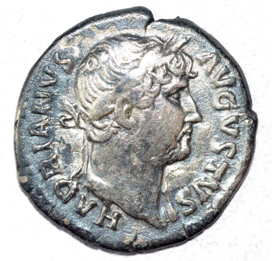 Hadrian AR Denarius, rv. Apollo (1 of 2)