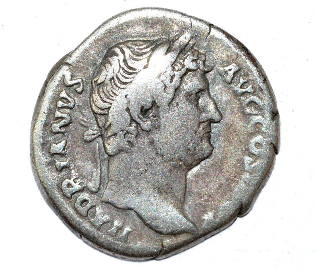 Hadrian AR Denarius, rv. Fortuna (1 of 2)