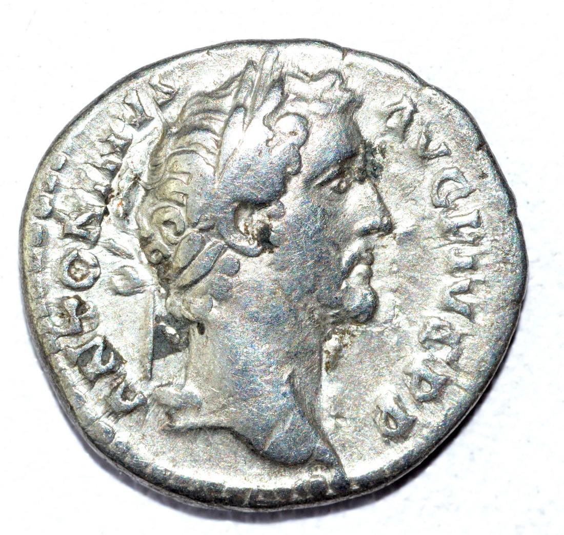 Antoninus Pius AR Denarius, rv. Anonna (1 of 2)